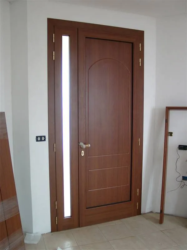 Serramenti per villa in alluminio finto legno - Loiano (Bologna)
