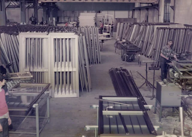 Serramenti preparati per il terremoto in Friuli del 1976